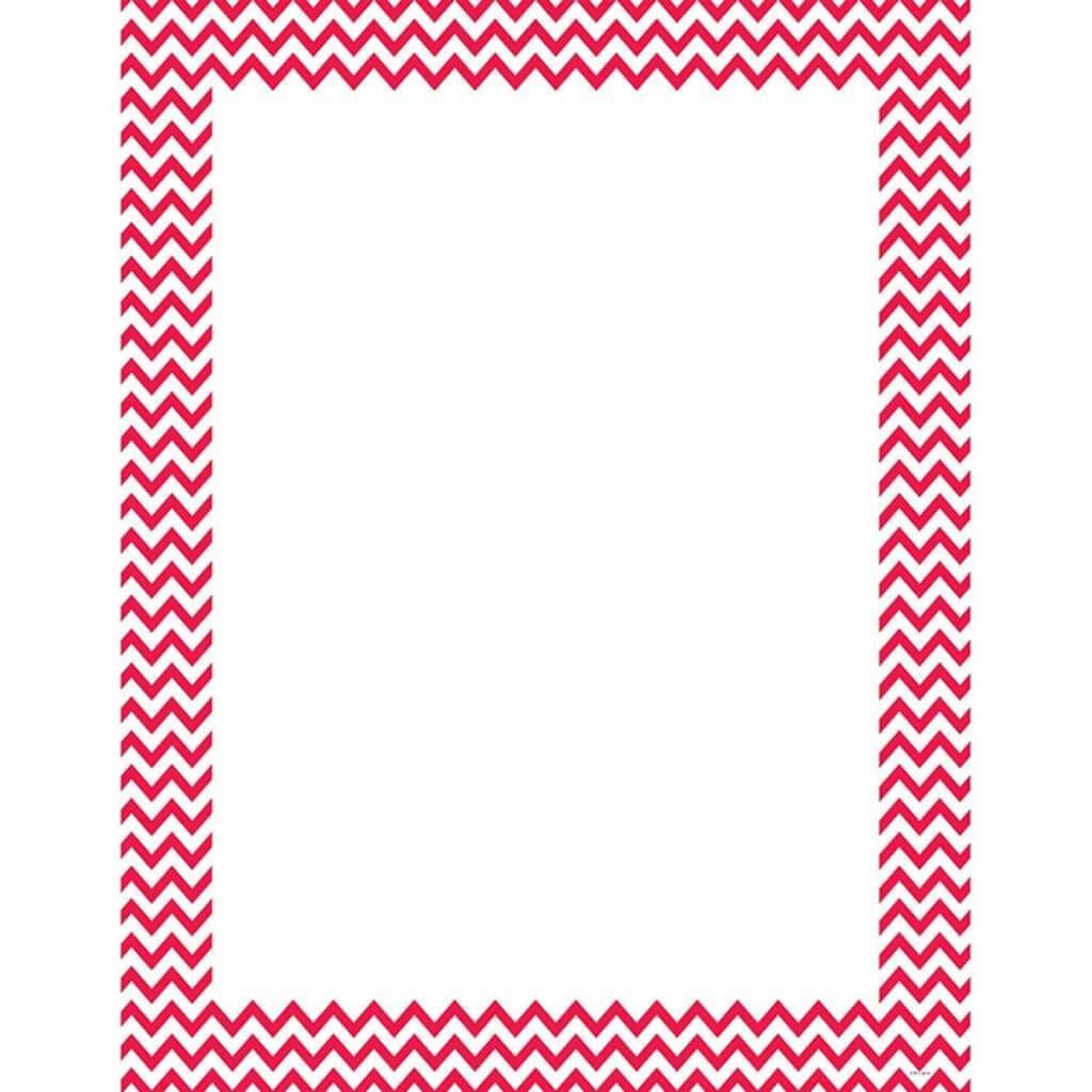 Chevron Chart Poppyred 