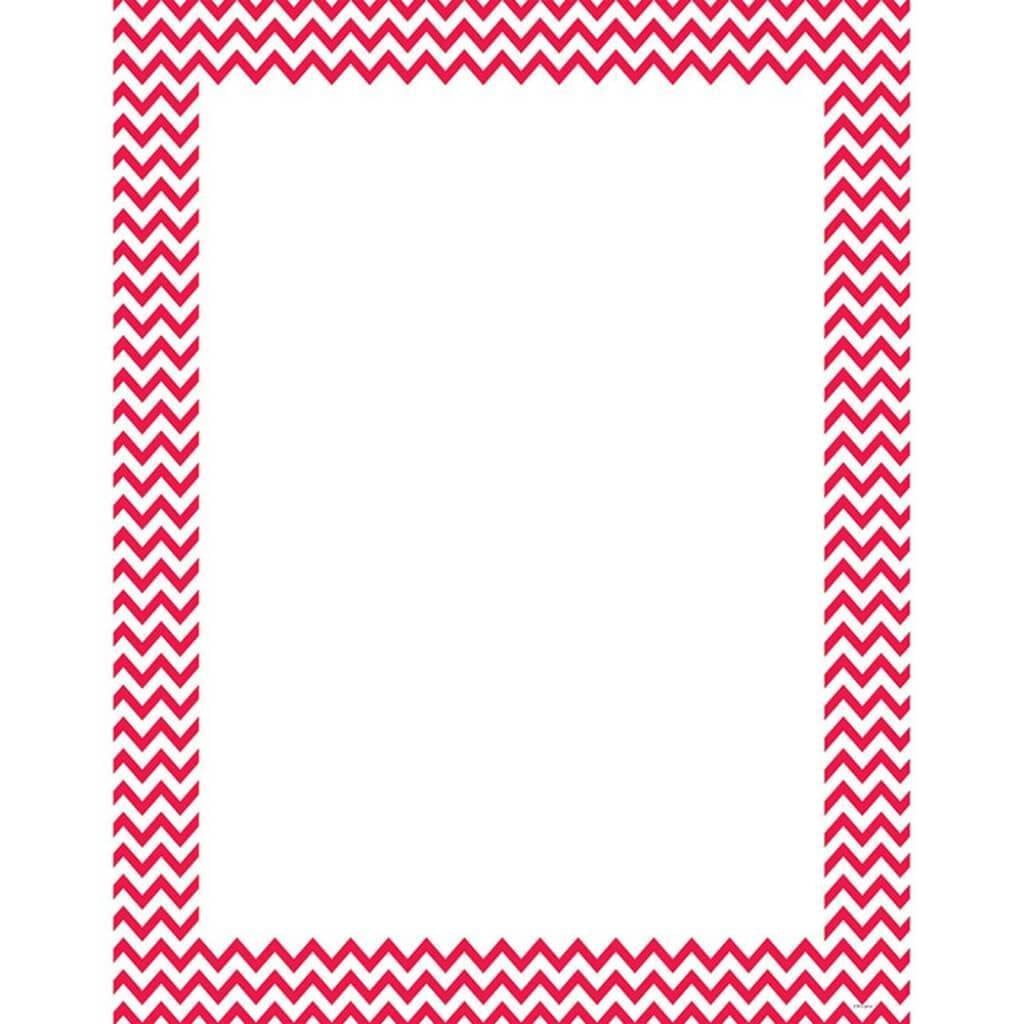 Chevron Chart Poppyred 