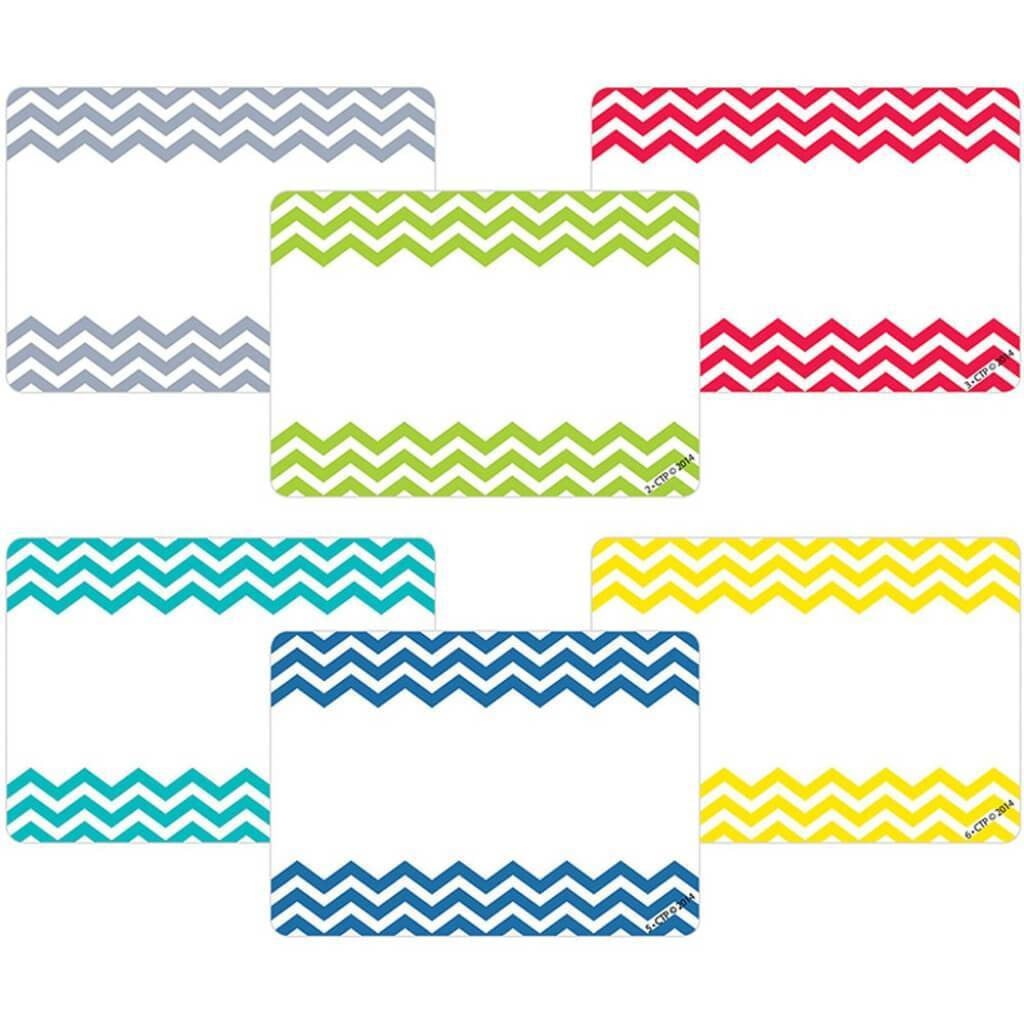 Chevron Solids Labels 