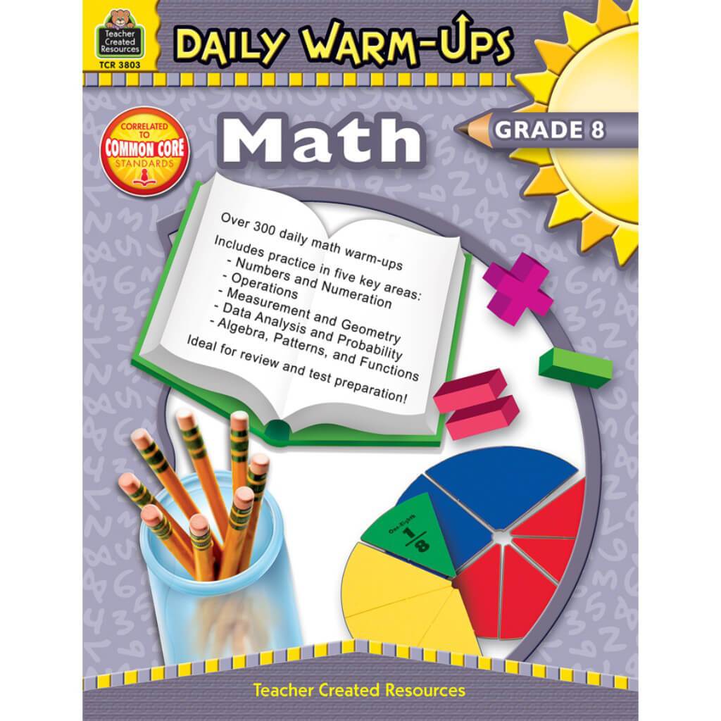 Book Daily Warm-Ups Math Grade 8 