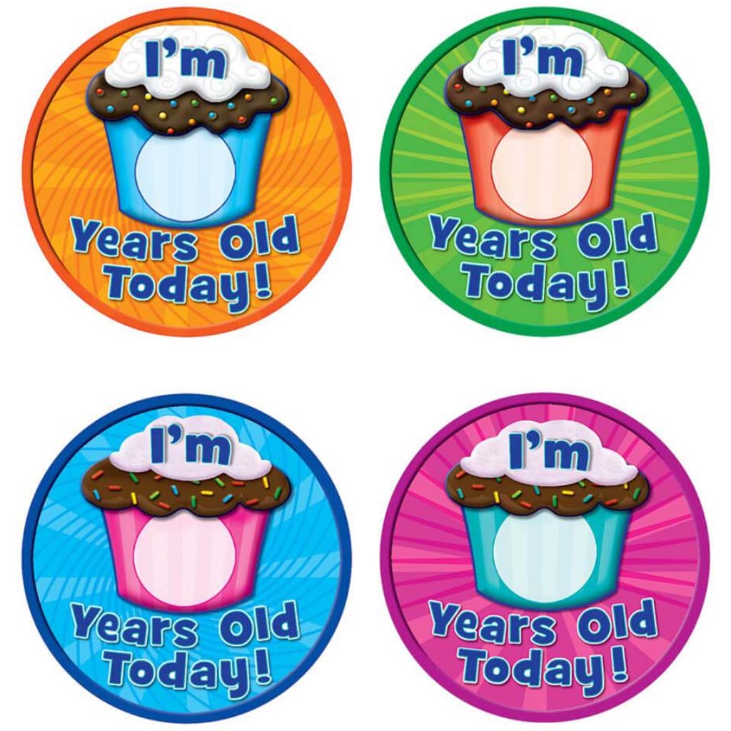 I&#39;M Years Old Today 32 Badges 