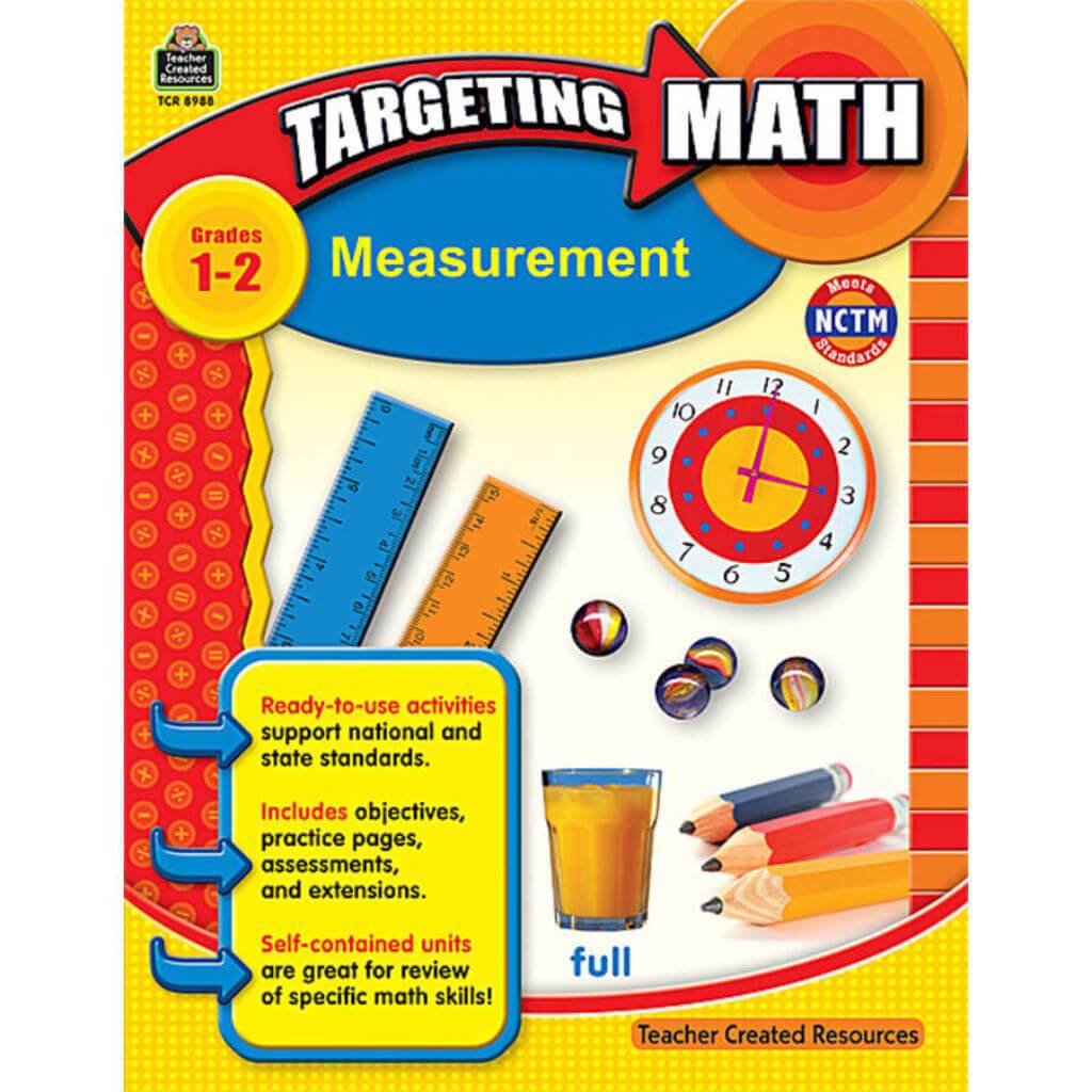 Targeting Math Measurement Book Grade 1-2
