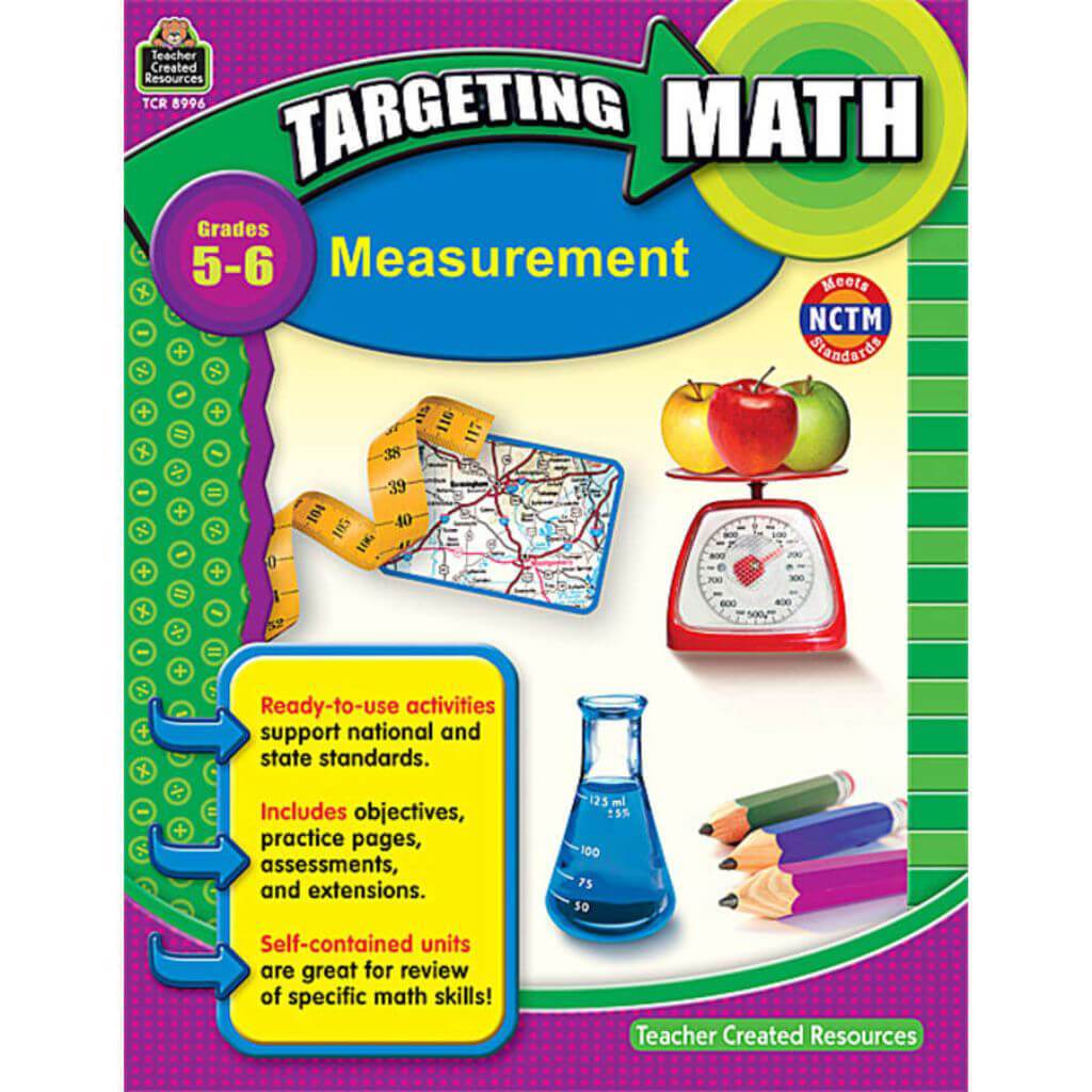 Targeting Math Measurement Book Grade 5-6