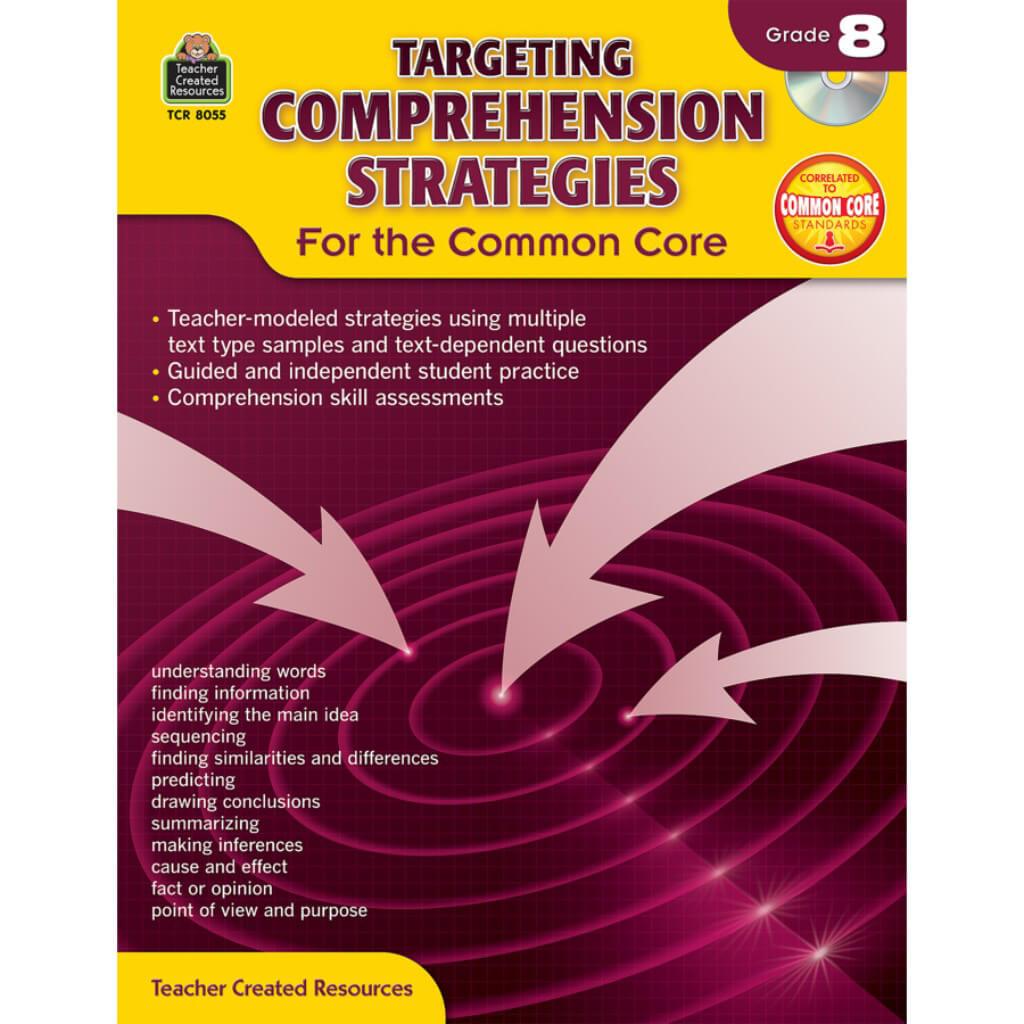 Targeting Comprehension Strategies Book Grade 8 