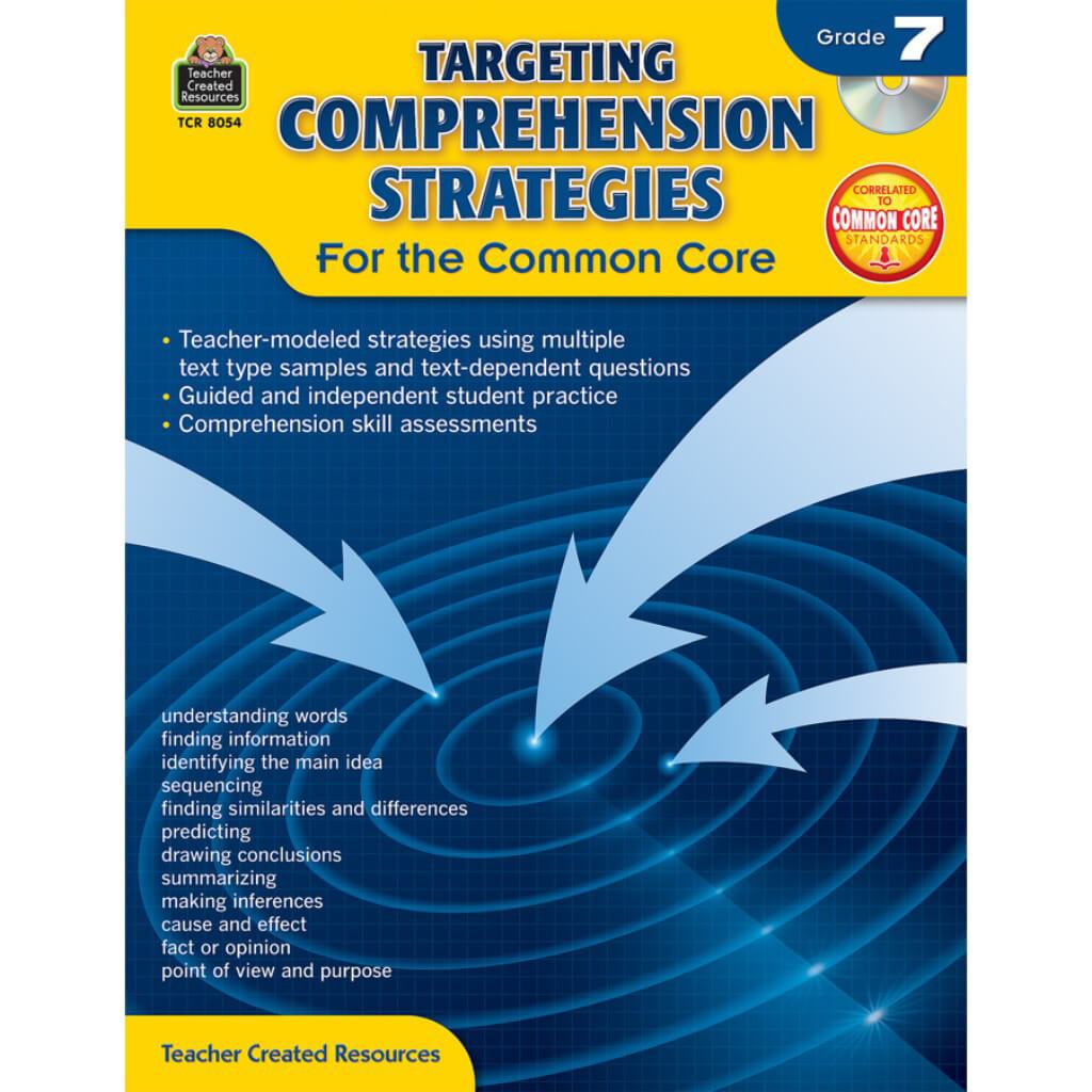 Targeting Comprehension Strategies Book Grade 7 