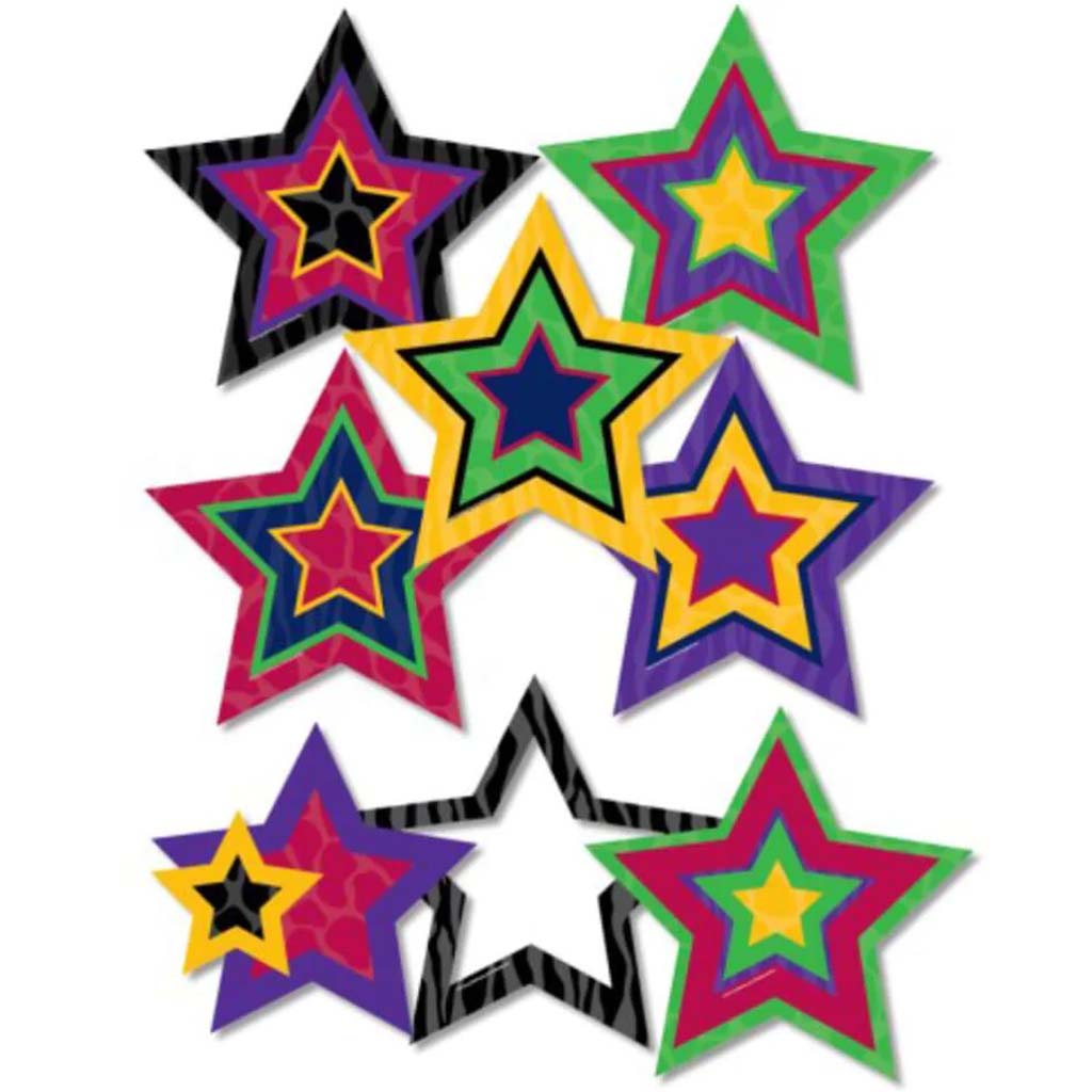 Animals Sassy Star Pop Outs Pizzazz 