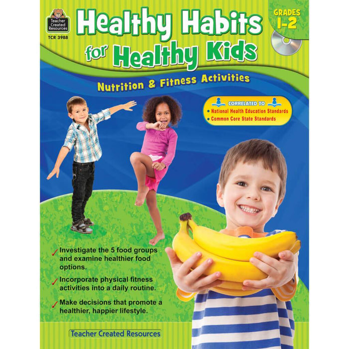 Healthy Habits For Healthy Kids Book Grade 1-2 