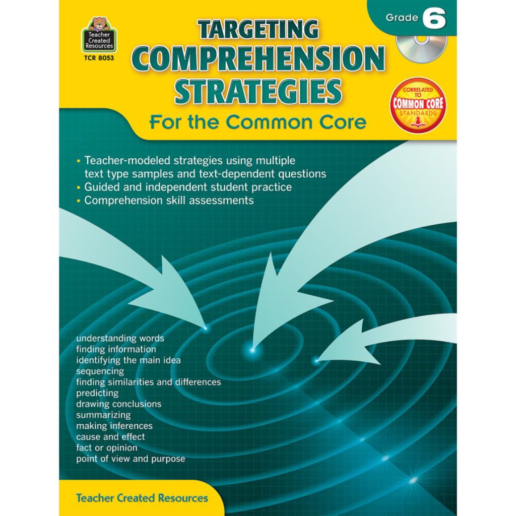 Targeting Comprehension Strategies Book Grade 6 