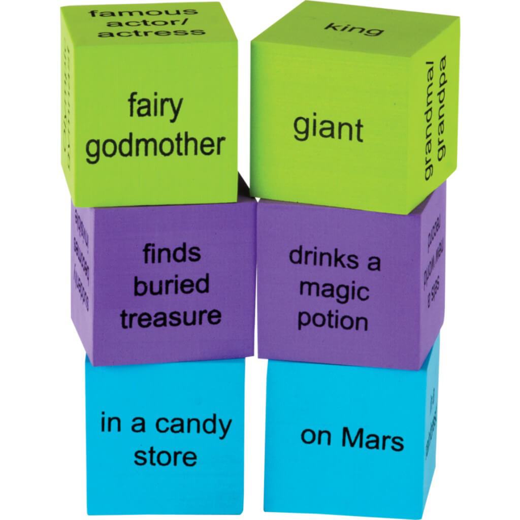 Foam Story Starter Cubes 