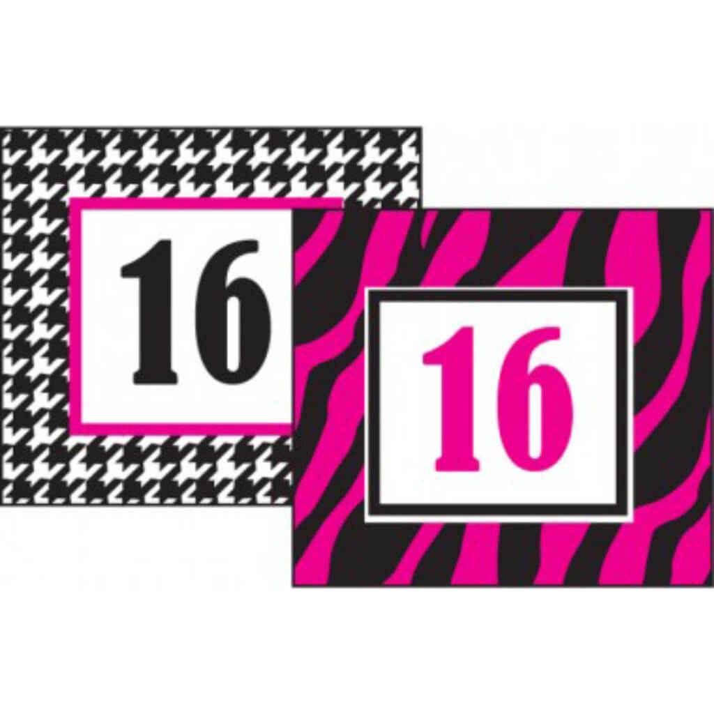 Accents Rocker Chic Double Sided Calendar Cards 