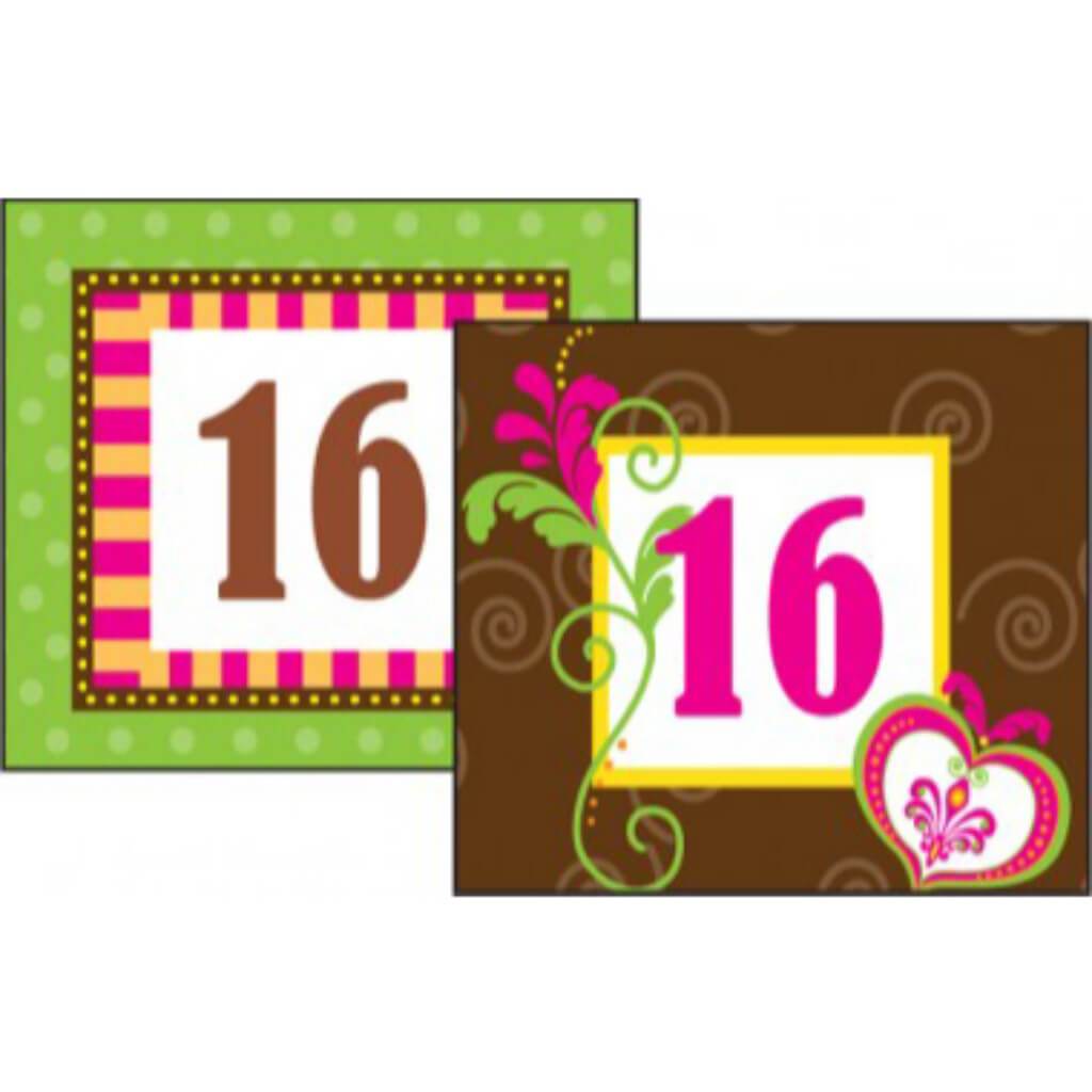 Accents Hot Chocolate Double Sided Calendar Cards 