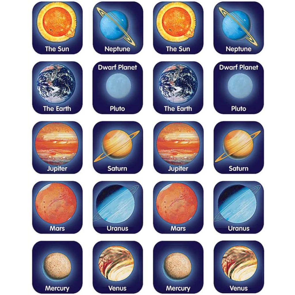 Planets Stickers 