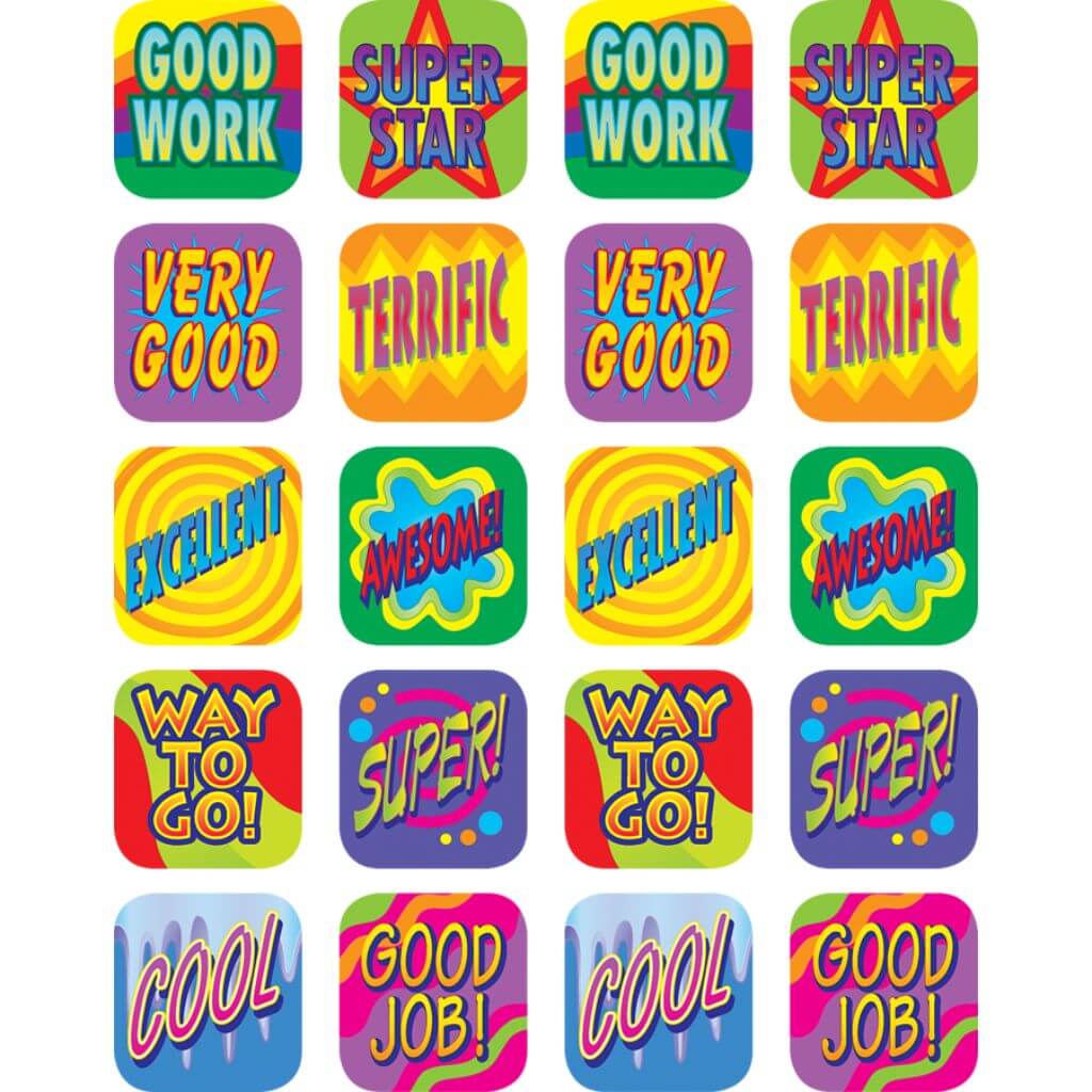 Good Work Stickers