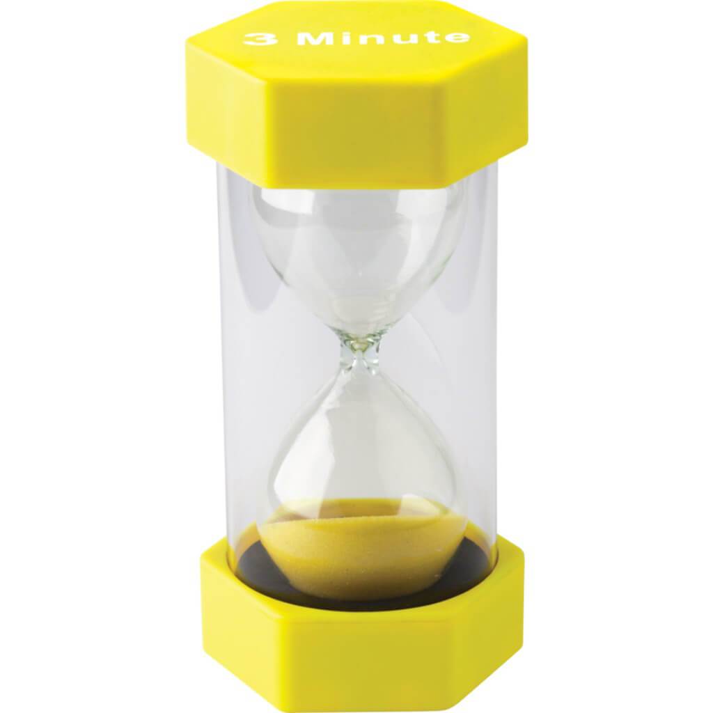 3 Minute Sand Timer Large 