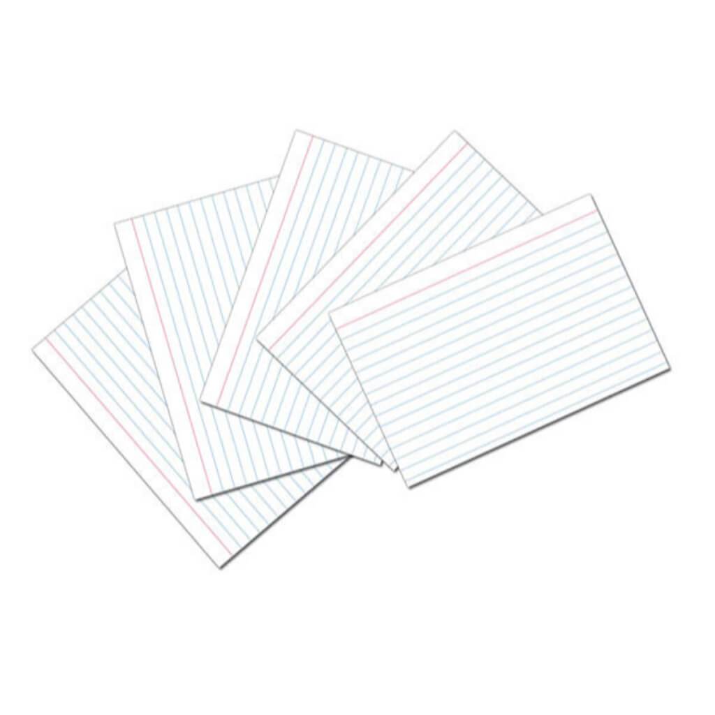 Index Cards 100ct 4in x 6in White