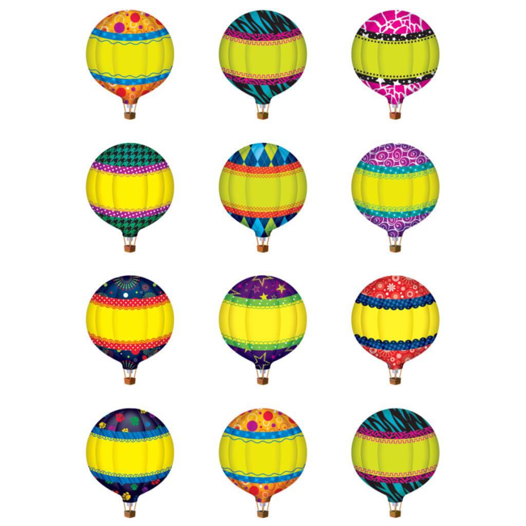 Hot Air Ballons Mini Accents 