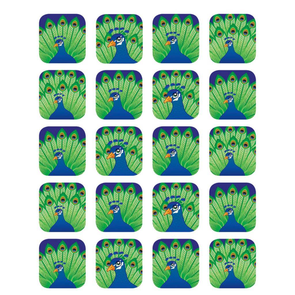 Peacock Stickers 