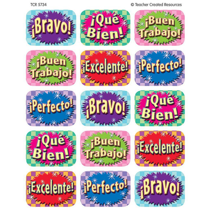 Good Work (Spanish) Stickers 