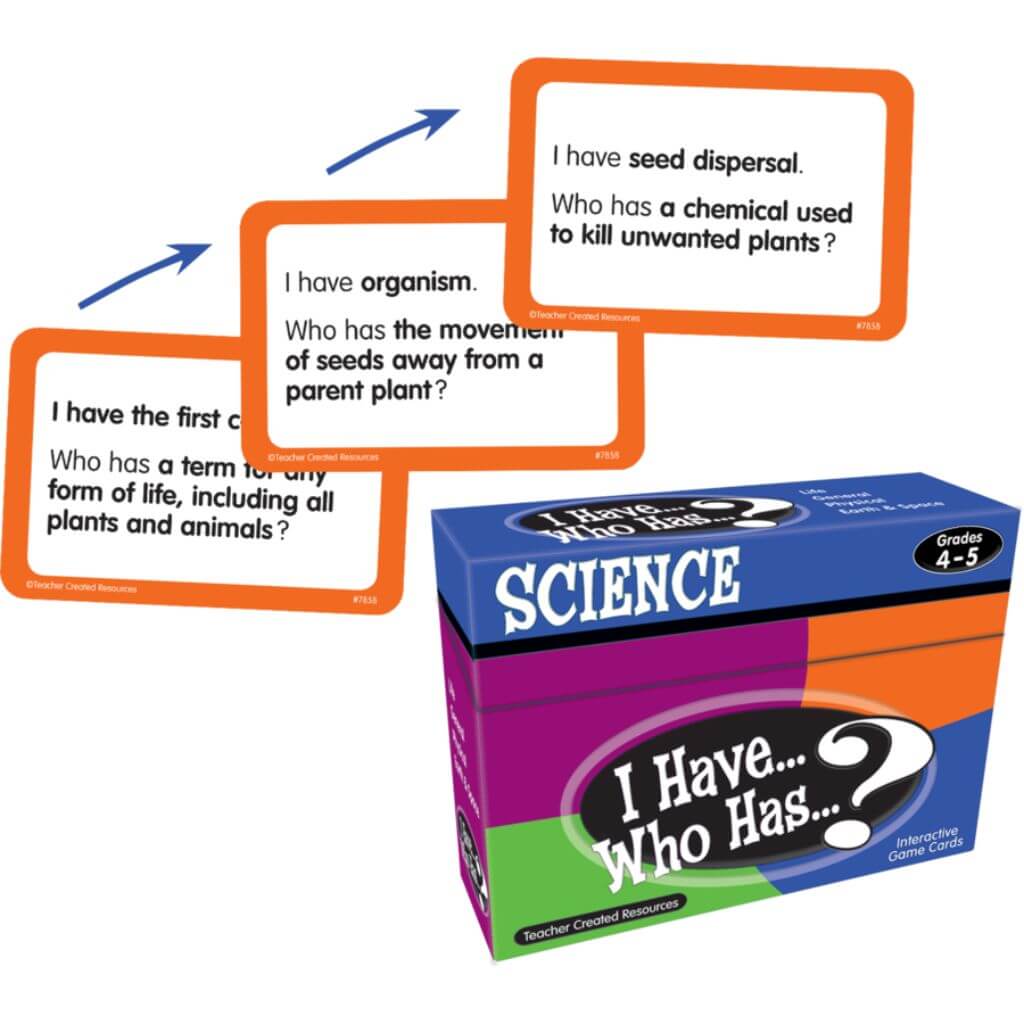 I Have, Who Has Science Game Gr 4-5