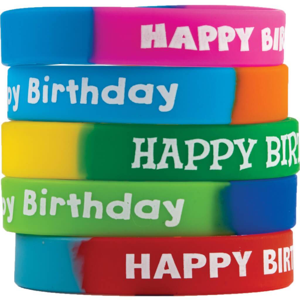 Fancy Happy Birthday Wristband 