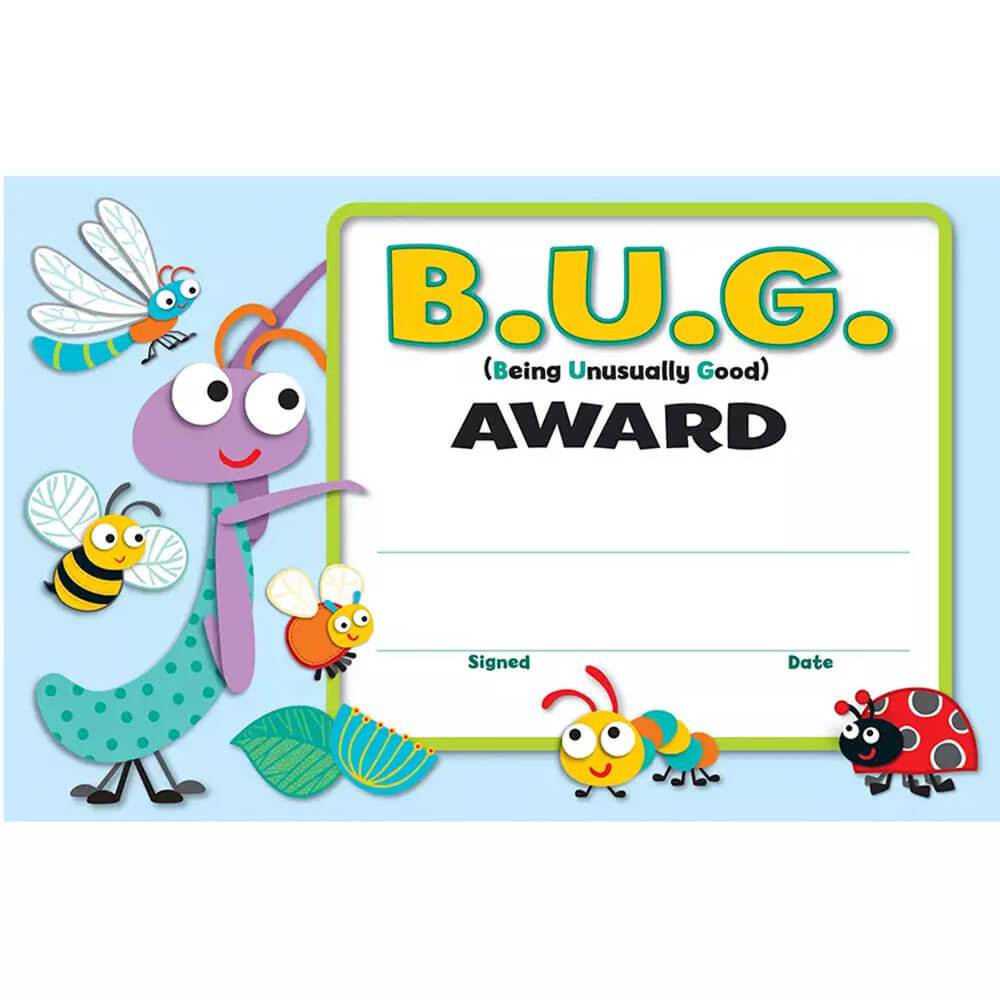 Buggy For Bugs Awards &amp; Certificates 