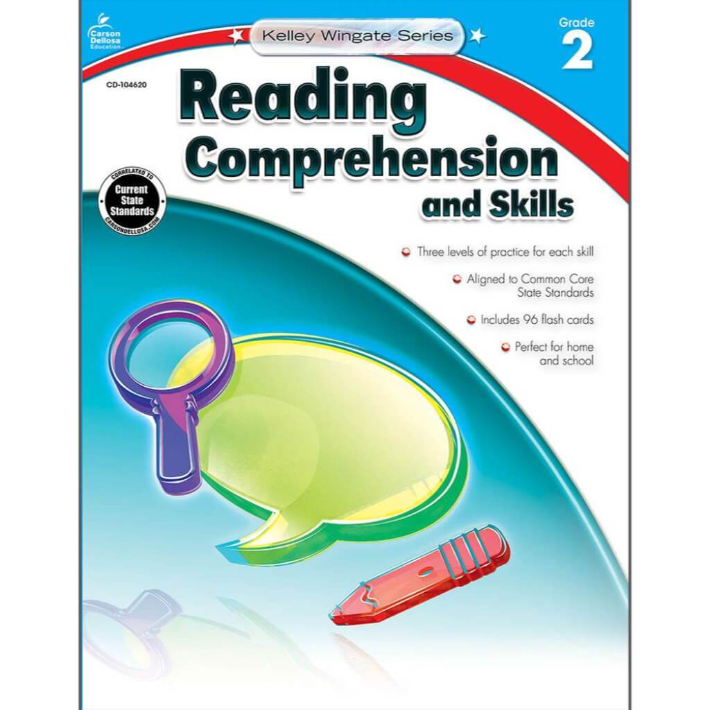 Reading Comprehension And Skills Workbook Grade 2 / Ages 7-8 