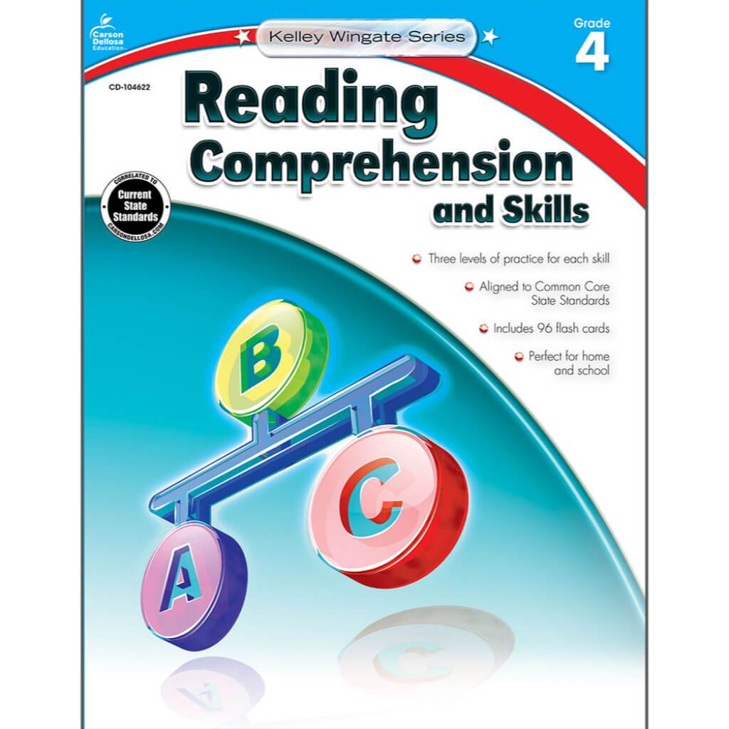 Reading Comprehension and Skills Workbook Grade 4 