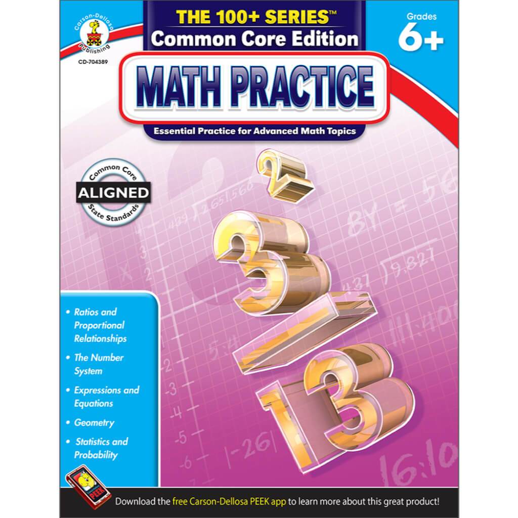 Math Practice Workbook Grade 6-8 