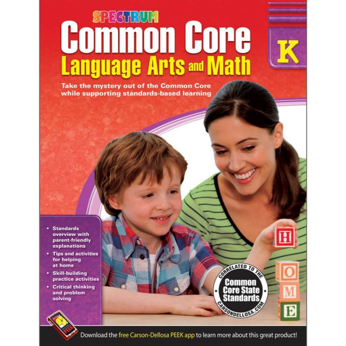Cc Language Arts & Math Grade Kinder 