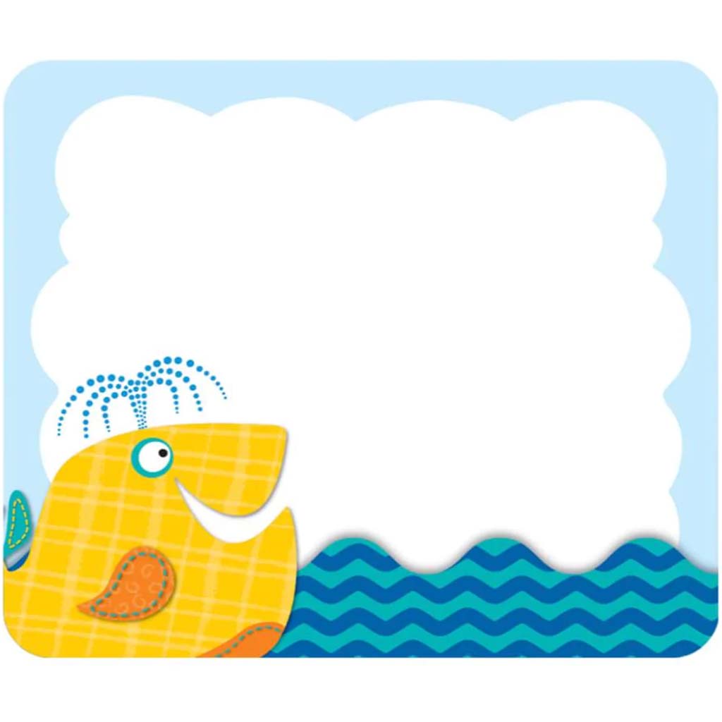 Seaside Splash Name Tags 