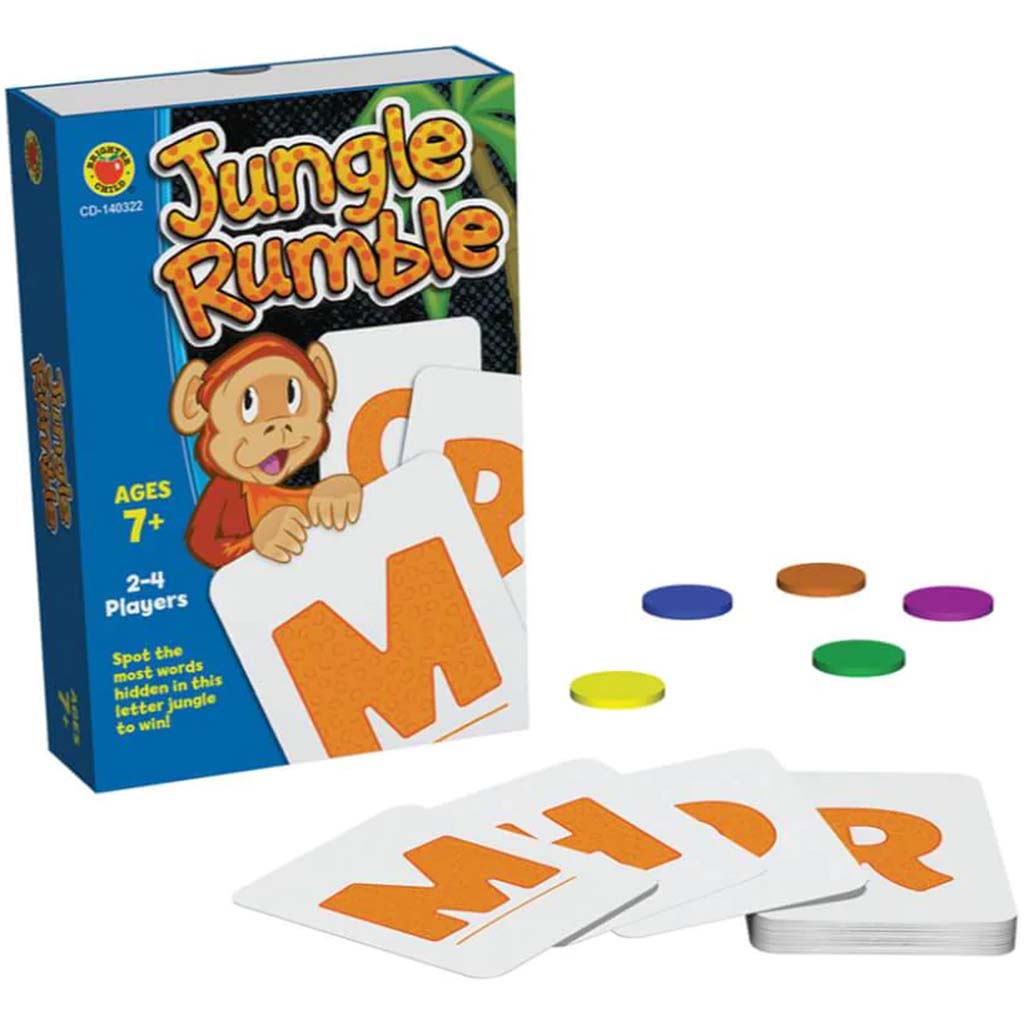 Jungle Rumble Card Game 