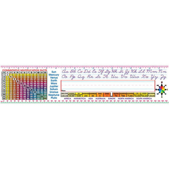 Upper Standard Cursive Name Plates