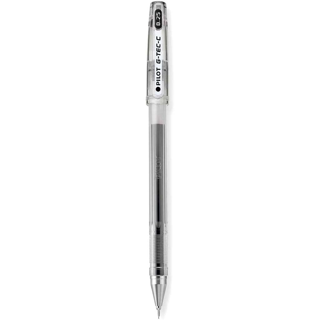 PILOT G-TEC PEN .04 BLACK 