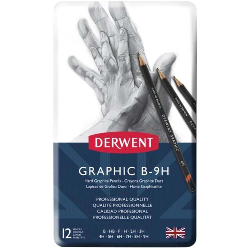 Hard Graphite Pencil 12pc