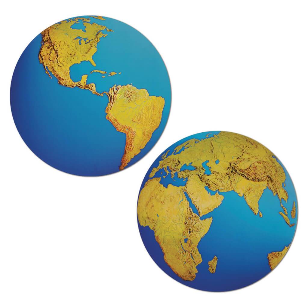 Cut-Outs Planet Earth 16in 