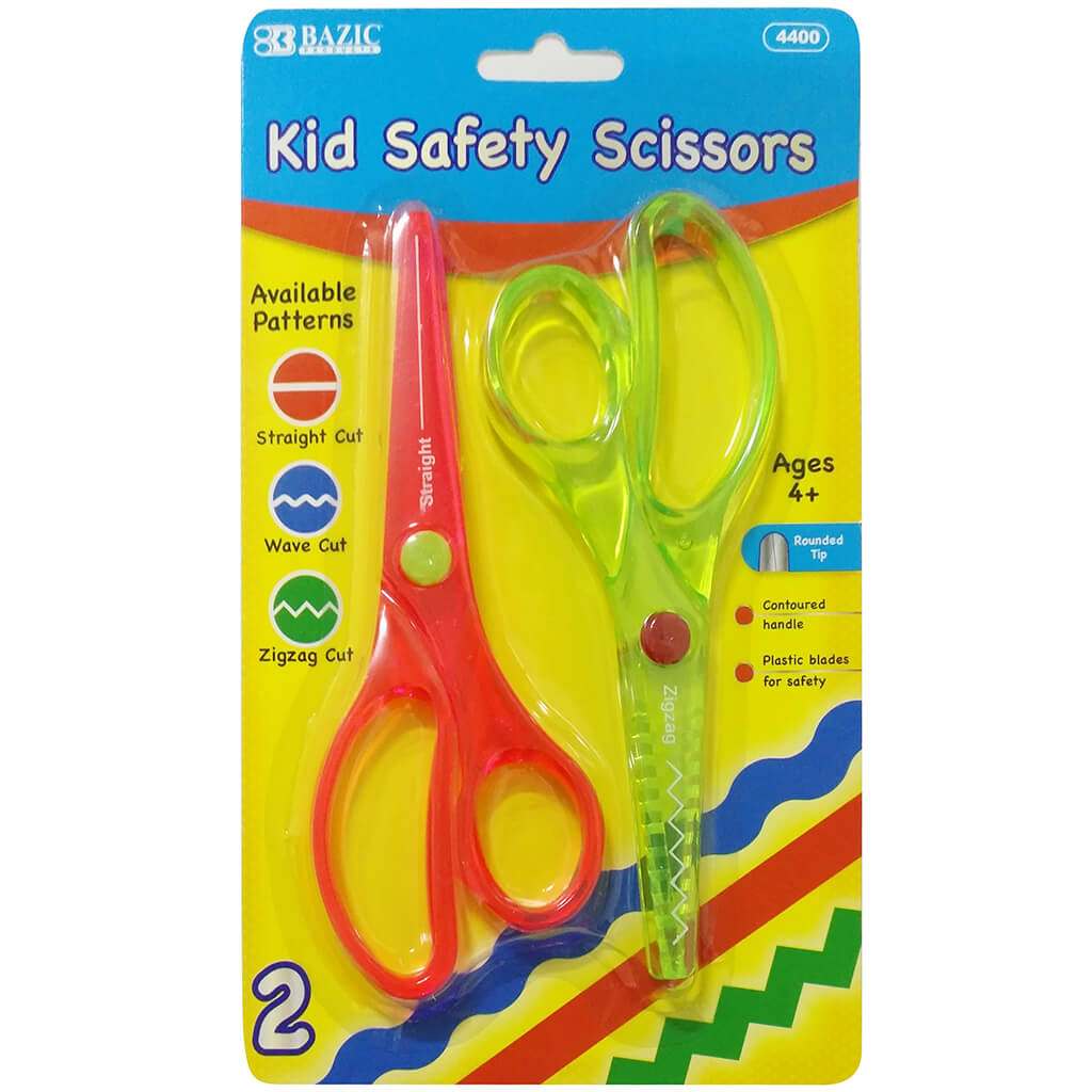 Kid&#39;s Safety Scissors 2pcs 5.5in 