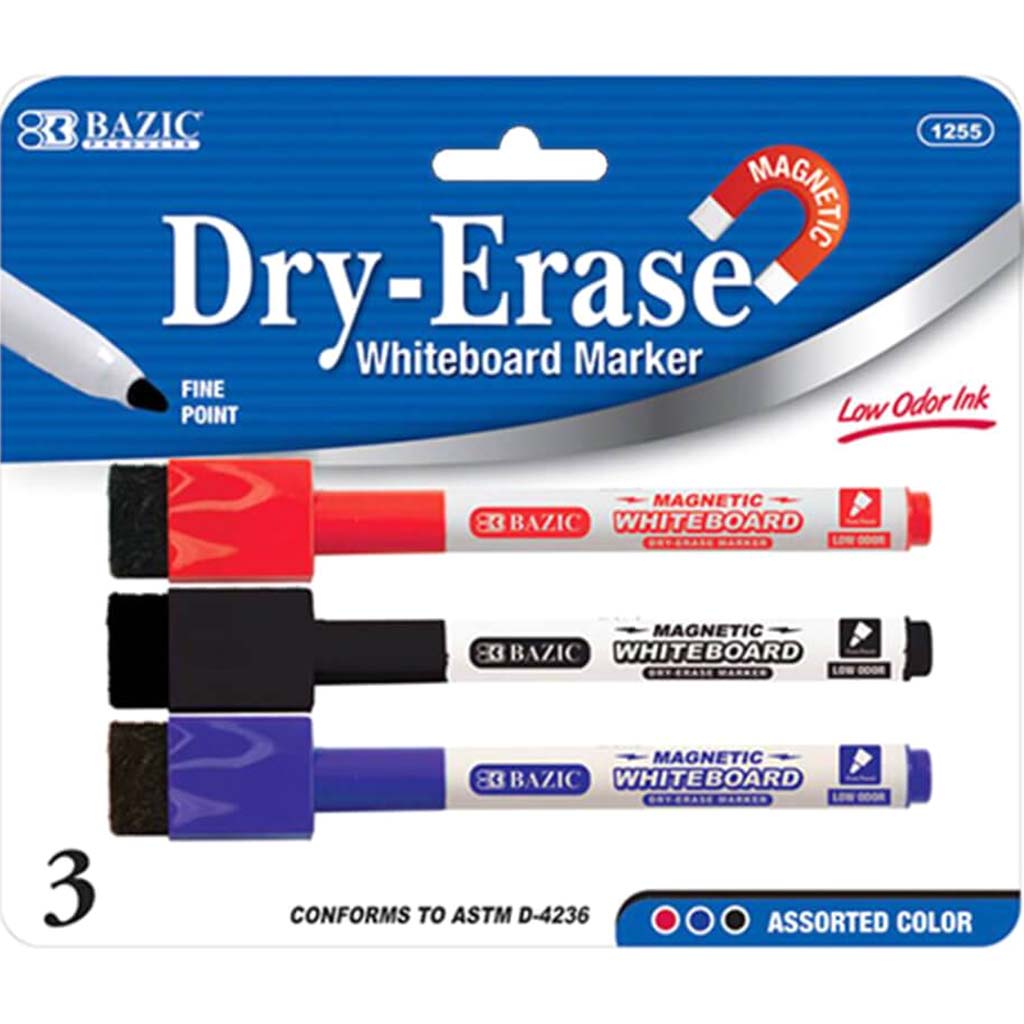 Dry Erase Whiteboard Marker 3pcs 