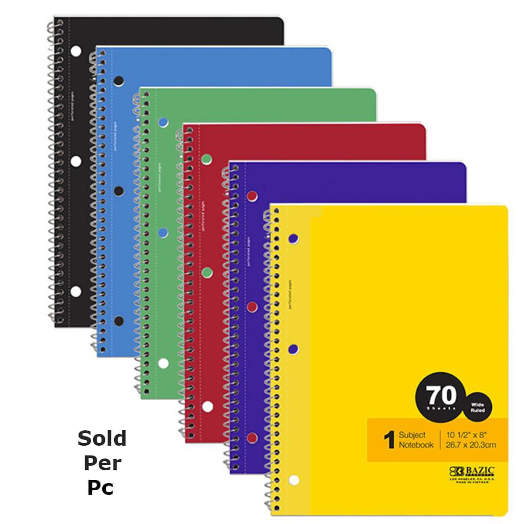 8 x Bazic Primary Journal Notebook Composition Book Elementary School Supplies