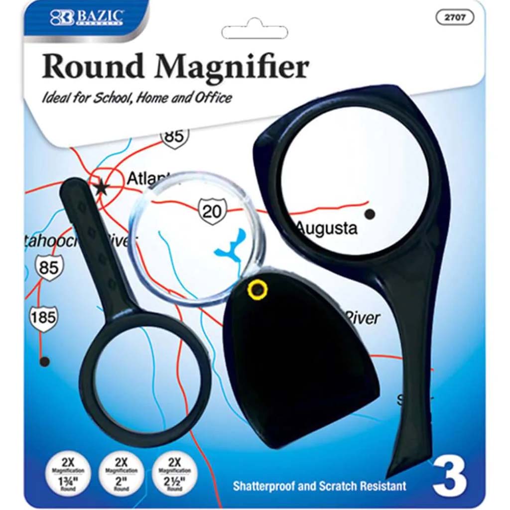 Magnifier Round Set 3pcs 