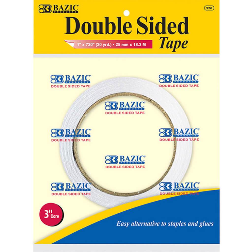 Double Sided Tape 1in x 20yd 