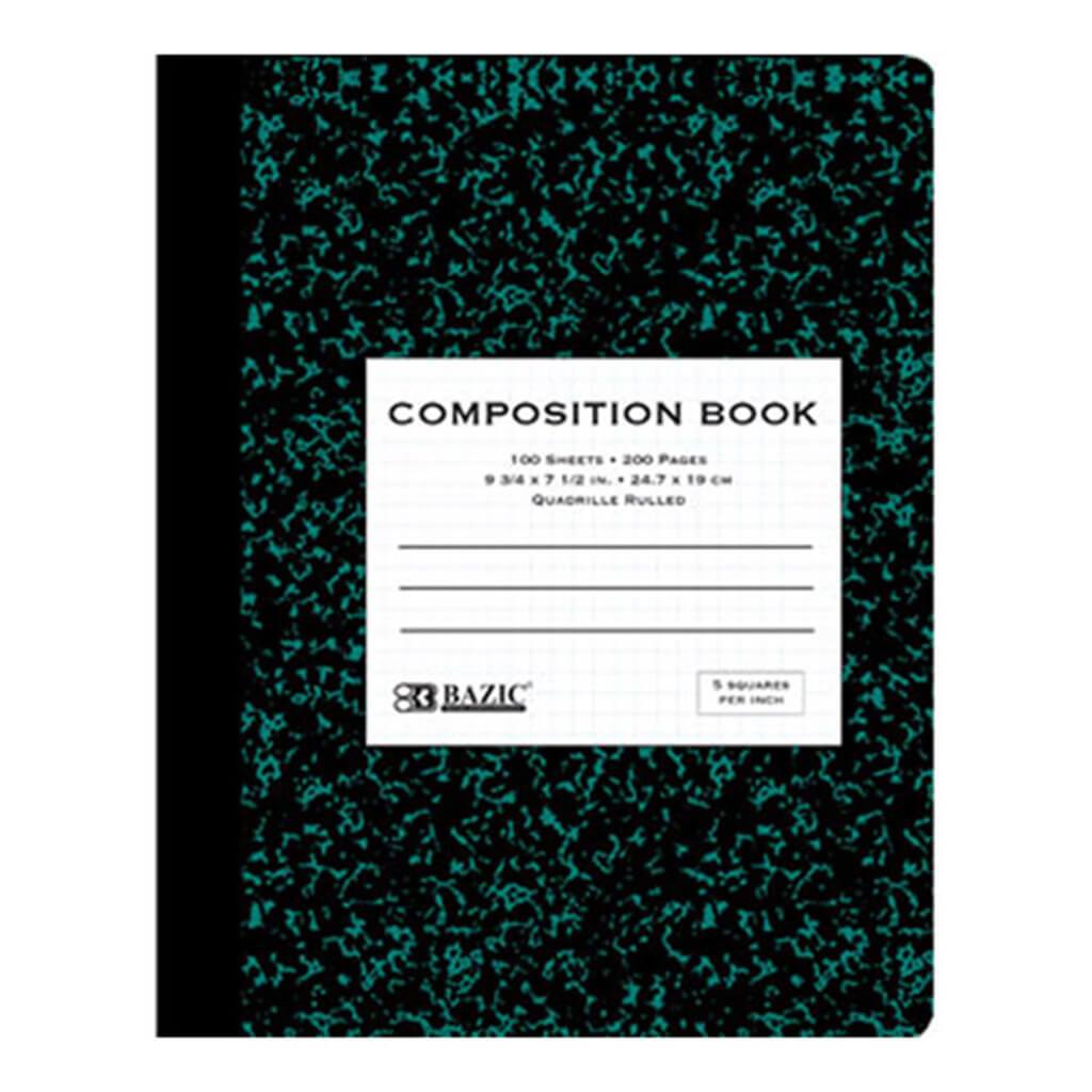 Composition Quad Ruled Notebook 