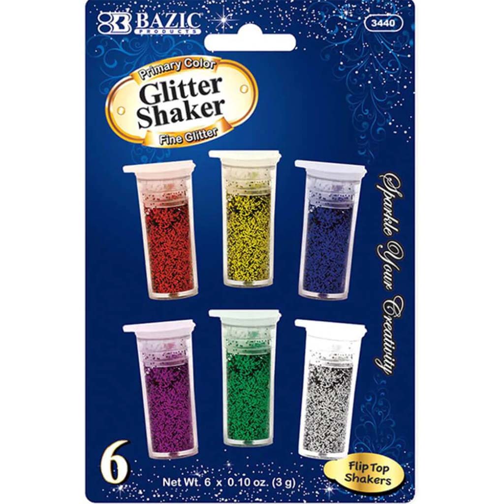 Primary Color Glitter Shaker 3g 