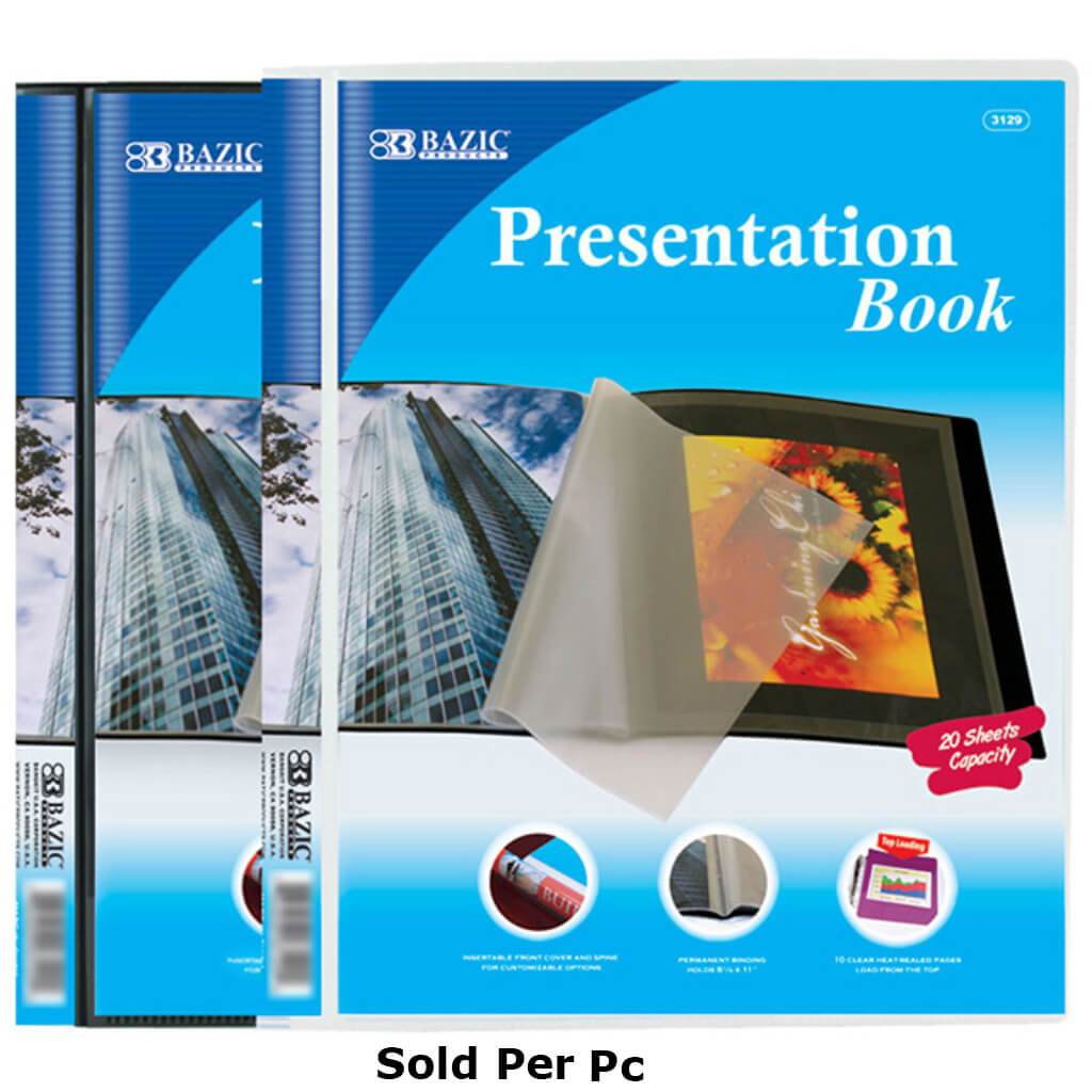 Presentation Book 20 Sheets 