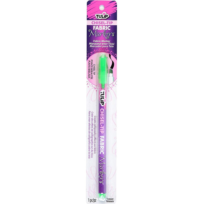 Fabric Marker Chisel Tip Fluorescent