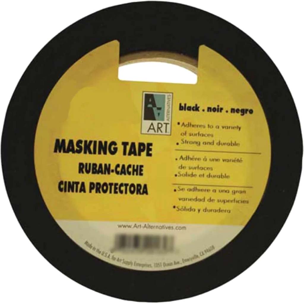 pH Neutral Masking Tape - Black 