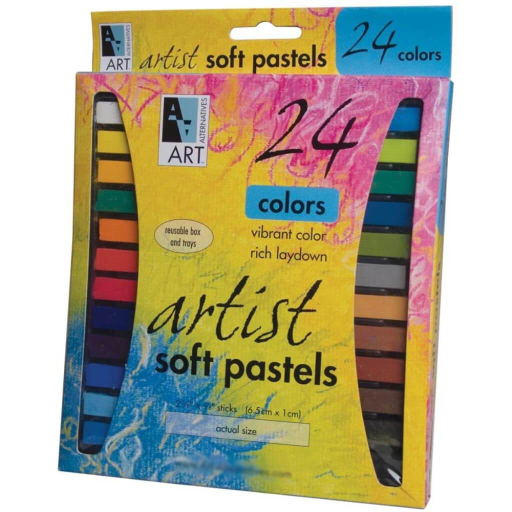 Artist Soft Pastel 24 Color Set