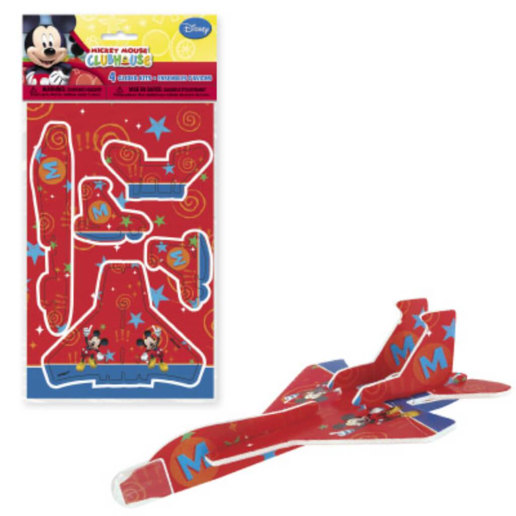 Mickey Mouse Glider Plane Kit 