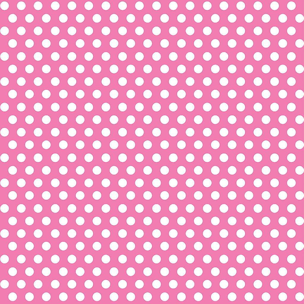 Gift Wrap 30in x 5ft, Hot Pink Dots 