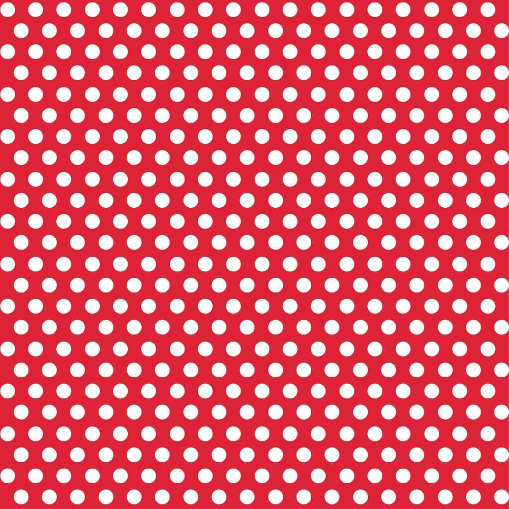 Gift Wrap 30in x 5ft, Ruby Red Dots 