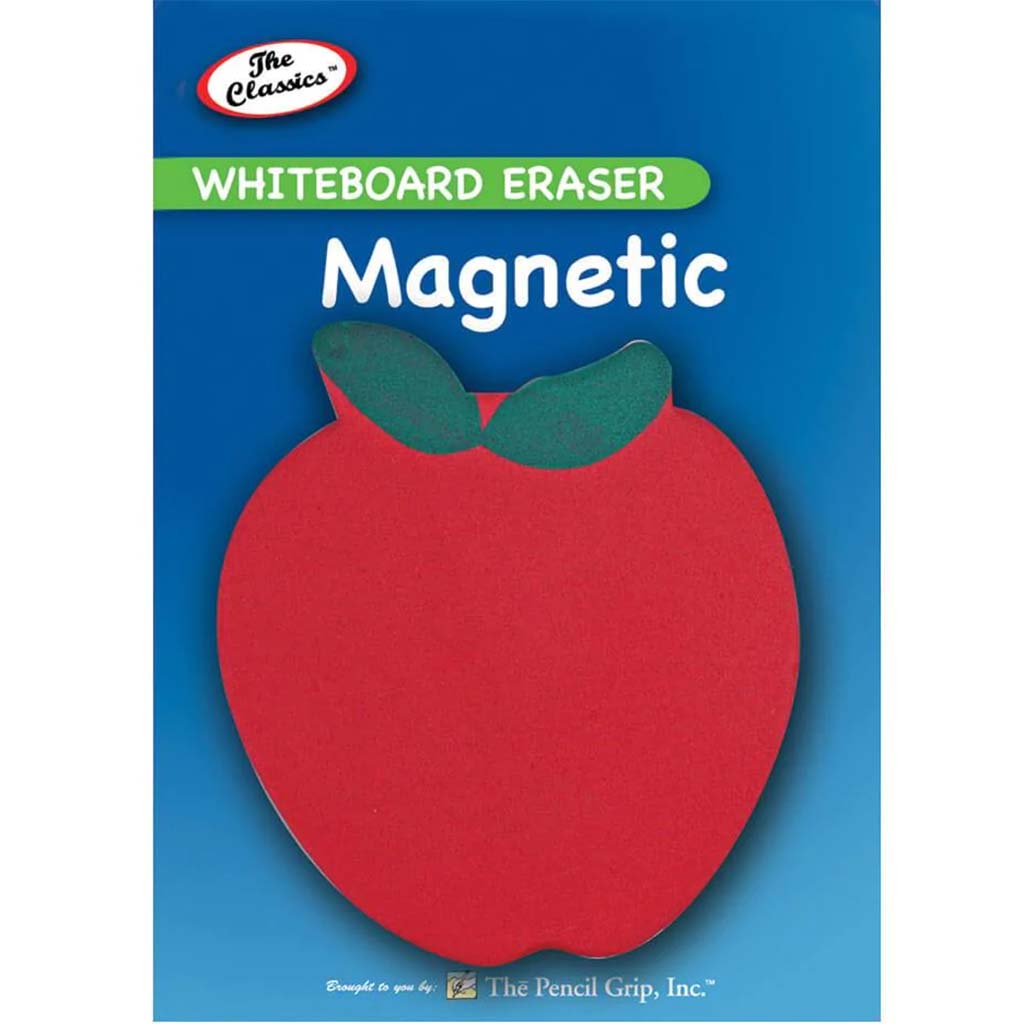 Apple Shape White Board Magnetic Eraser